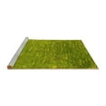 thumbnail image 2 of Ahgly Company Machine Washable Indoor Rectangle Oriental Yellow Industrial Area Rugs, 5' x 7', 2 of 4