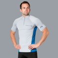 thumbnail image 4 of Lavacore Men's Lavaskin Short Sleeve Rash Guard (Gray, 2X-Large), 4 of 5