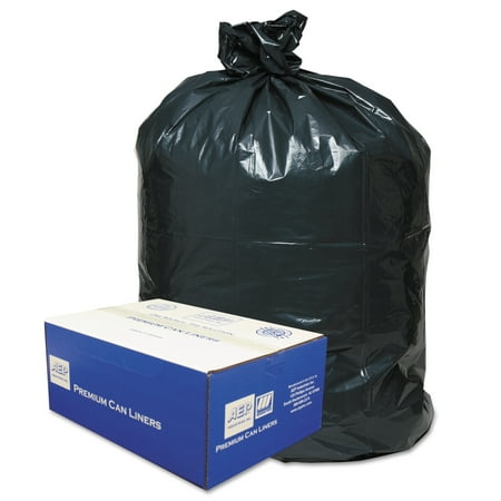 Classic Clear Opaque Linear Brown/Black Low-Density Can Liner, 30 gal, 250 ct