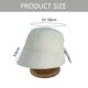 thumbnail image 2 of Sombrero de pescador para mujer, estilo algodón, unisex, moderno, ligero, para exteriores, divertido, para verano, vacaciones en la playa, 2 of 7