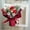 B, variant on EGNMCR Room Decor Home Decor Finished Hand-woven Bouquet Of Roses For Valentine's Day Simulated Dried Flower Gift For Girlfriend's Birthday The Rose