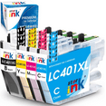 thumbnail image 1 of Cartouches d'Encre Compatibles Brother LC401TG, LC401, Paquet Économique, 1 of 1