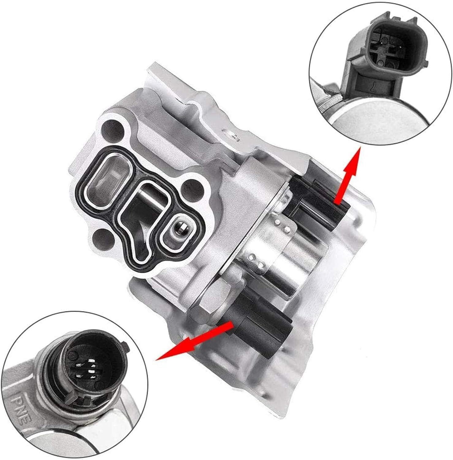 YIUIY VTEC Solenoid Spool Valve W/Oil Pressure Sensor Filter For Honda 15810-RAA-A03