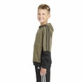 thumbnail image 2 of Adidas Youth Fleece Hoodie Lrg/Olive, 2 of 4