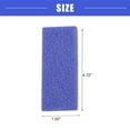 thumbnail image 4 of Vocoste Foot Care Exfoliating Scrub Stone Double Sided Fine and Coarse Pumice Stone Foot File Blue 4 Pcs, 4 of 7