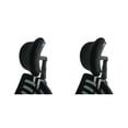 thumbnail image 2 of Matsuzay Reposacabezas ajustable ergonómico de plástico: diga hola al reposacabezas de silla de aplicación amplia para el cuello sin dolor negro 2.2CM 2Conjunto, 2 of 6