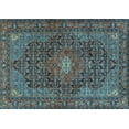 thumbnail image 1 of Ahgly Company Indoor Rectangle Persian Light Blue Traditional Area Rugs, 7' x 10', 1 of 4