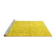 thumbnail image 2 of Ahgly Company Machine Washable Indoor Rectangle Oriental Yellow Traditional Area Rugs, 8' x 12', 2 of 4