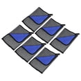 thumbnail image 1 of 6uds Microfibra Toalla Secado para Automóvil 11.81x23.62 Extra Grande Gris Azul, 1 of 7