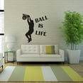 thumbnail image 4 of Basketball Wall Decal, Czzoypi Removable PVC Sport Mural, Easy Apply Peel Stick Decor for Bedroom Game Room Office, 4 of 6