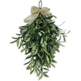 thumbnail image 2 of Spring Wreath for Front Door - Artificial Olive Wreath with Green Leaves and Berries, Faux Floral Door Wreath Decor for Easter, Spring Home Decorations by PALIFEUR, 2 of 8
