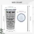 thumbnail image 7 of Pauseboll Stainless Steel Tumbler Cup, Gifts for Dad from Daughter, Son, Kids - Best Dad Birthday Present Idea for Father, Father's Day Gifts - 20 Oz Tumbler for Dad, 7 of 7