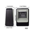 thumbnail image 2 of 2D Barcode Image Reader USB Automatic Hands-Free Barcode Scanner QR Code Omnidirectional Bar Code Scanner for Mobile Payment Supermarket Library Retail Store Warehouse Black, 2 of 7