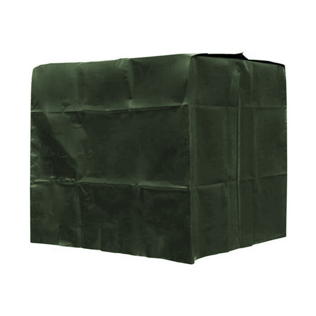 Cubierta de cubo de tonelada IBC, cubierta de tanque de agua para exteriores de 1000L, tela impermeable a prueba de polvo