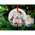 thumbnail image 4 of Polar Bear Christmas Ornament, 4 of 4