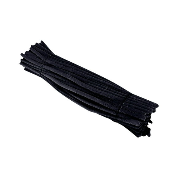 Juego de 100 Limpiapipas de Color Caramelo para Manualidades, Decoración de Ramos Florales, Tallos de Chenilla Densa, 100 Unidades