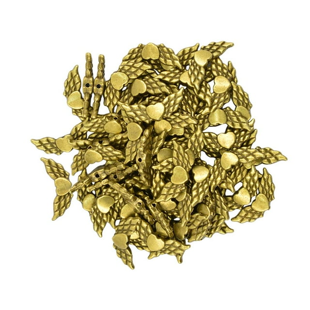 50 Piezas de de Espaciador de ángel de Bronce para Manu de Fabricación de Joyas