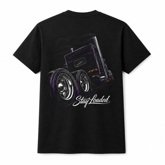 Stay Loaded Truck Graphic T-Shirt, Unisex Classic Fit Tee