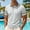 Gray, variant on Polo T Shirts for Men Smart Casual Plaid Collar Lightweight Shirt for Work, Office Wear Breathable Shirt