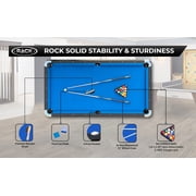 RACK Orion 8-Foot Tournament Billiard/Pool Table (Blue)