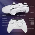 thumbnail image 3 of Mando Inalámbrico, Mando Inalámbrico Xbox para Xbox Series XS/Xbox One/Elite/Windows 7/8/10 Blanco, 3 of 5