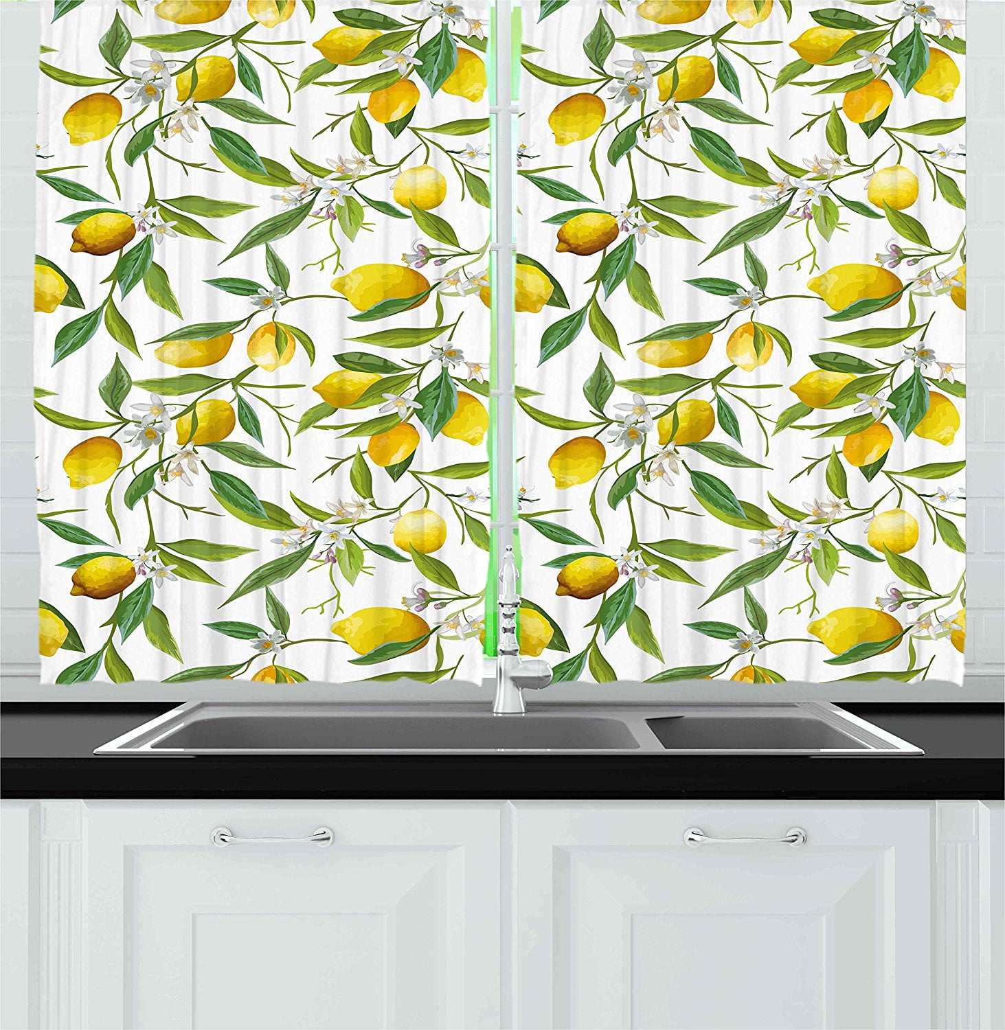 Featured image of post Green And Yellow Kitchen Curtains - You wonder about what kinds of appliances fit the space.