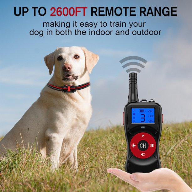Collar de corteza de perro Collar antiladridos impermeable Control remoto recargable para perros
