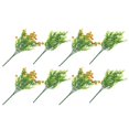 thumbnail image 1 of Artificial Flowers for Decor Indoor 10Pcs Faux Roses Flower Rustic Decoration Christmas Holiday Photography, 1 of 3