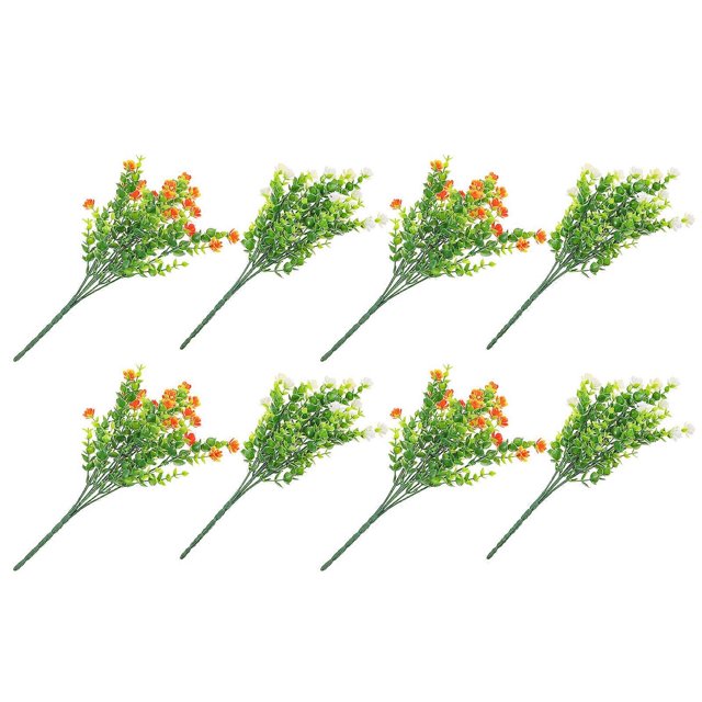 Artificial Flowers for Decor Indoor 10Pcs Faux Roses Flower Rustic Decoration Christmas Holiday Photography