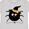 thumbnail image 4 of Inktastic Halloween Witch Spider Girls Toddler T-Shirt, 4 of 5
