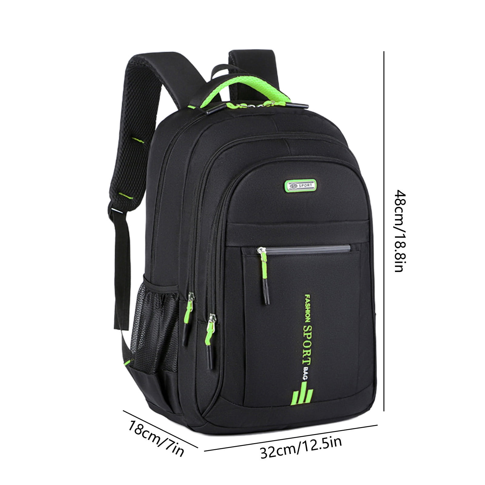 Large Capacity Foldable Nylon Backpack for School Travel Work Unisex Outdoor Travel Backpack, Large Capacity Nylon Backpack for  main image 2