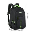 thumbnail image 3 of Nylon Large Capacity Outdoor Travel Backpack with Laptop Compartment for School and Commuting, 3 of 6