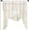 Beige, variant on Floweropen Butterfly style pull-out curtain, knitted white lace curtain, gauze curtain, bay window, kitchen partition curtain, white, 150 * 100, 1pcs