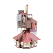 Fascinations Metal Earth 3D Metal Model Kit - Harry Potter The Burrow in Color