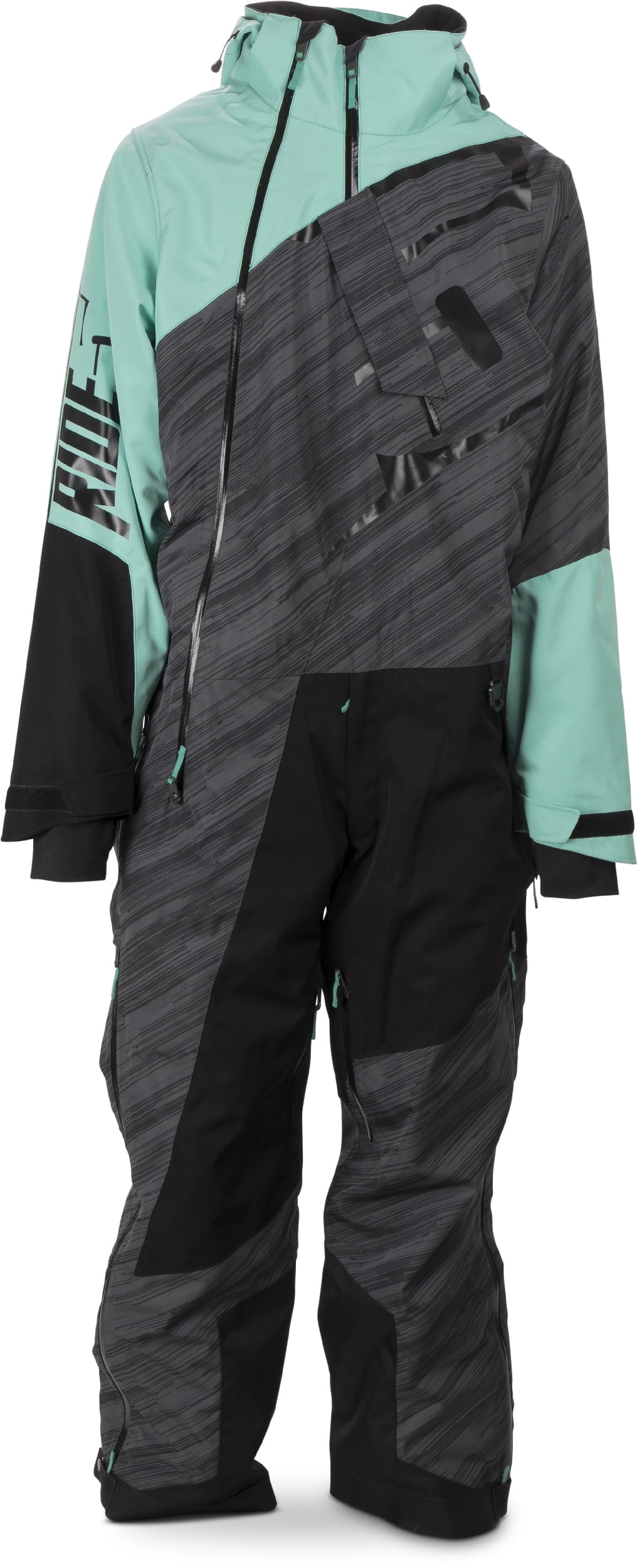 509 Mens Teal Allied Insulated Snowmobile Mono Suit 2020 Snocross