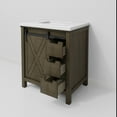thumbnail image 6 of Ketchum 30 in W x 22 in D Rustic Brown Single Bath Vanity and Cultured Marble Top, 6 of 8