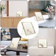 thumbnail image 4 of OULII Leaf Specimen Photo Frame Golden Iron Home Decoration Display 1Pcs, 4 of 8