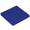 thumbnail image 1 of Unique Bargains 8x8" Mouse Pad, 2 Pack Dual Side Soft Smooth Desk Pad Writing Mat, Blue, 1 of 6