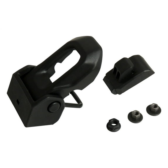 Crown Automotive 68240952K Hood Catch Kit Fits 18 21 Fits/For Gladiator Fits select: 2018-2019 JEEP WRANGLER UNLIMITED, 2020 JEEP WRANGLER