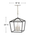 thumbnail image 2 of Transitional Four Light Chandelier-Distressed Brass Finish Bailey Street Home 81-Bel-3335702, 2 of 5