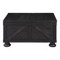 thumbnail image 2 of Furniture of America Flynn Lift-top Storage Wood Antique Black Coffee Table, 2 of 10
