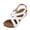 White, variant on Women Cross Strap Slingback Sandals Comfortable Shoes For Casual Work Daily Walking Outdoor Activities