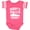 Football Pink and White, variant on Inktastic Daddys Lil Racing Buddy Boys or Girls Baby Bodysuit
