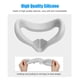 thumbnail image 4 of Antifaz de silicona a prueba de agua y sudor para auriculares Oculus Quest 2 VR (gris), 4 of 9