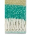 thumbnail image 3 of Time and Tru Women's Blanket Scarf with Fringe Accents, One Size, Dark Green Lime, Adult, Solid Pattern, 3 of 4