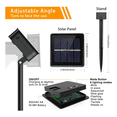 thumbnail image 3 of "2pcs 32 Meters 300 Led Serie Luces Solares Exterior Lab.G Azul ", 3 of 5