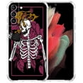 thumbnail image 1 of Drinking Skull Case for Samsung Galaxy S23,Aesthetic Art Design Pattern Soft TPU Bumper Case Cover, 1 of 5