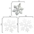 thumbnail image 6 of Cheers.US 1 Set Large Snowflakes White Snowflakes Christmas Decorative Hanging Ornaments Window Decor Winter Outdoor Decorations, 6 of 7
