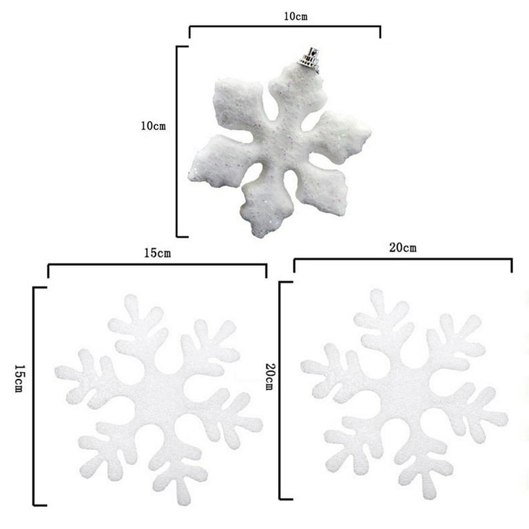 Foam Snowflakes