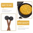 thumbnail image 3 of FONWILYO 1Set Golden Ethereal Drum Set with Accessories Professional Percussion Instrument for Playing, 3 of 6
